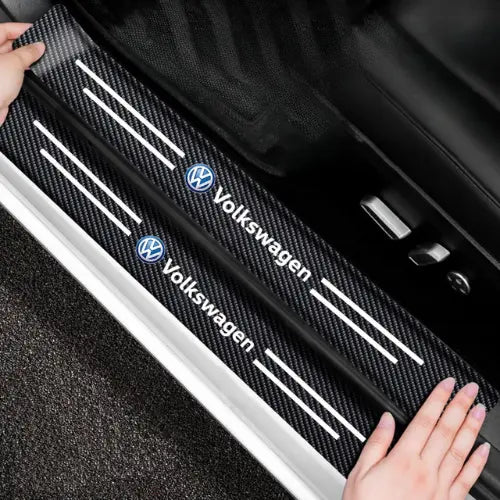 [PAGUE 1 LEVE 4] Protetor Soleira Personalizado Universal Para Carro CarbonSill™ + Brinde Exclusivo